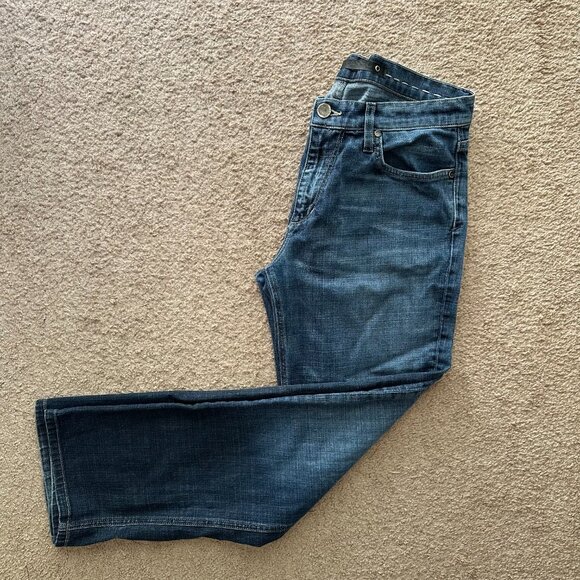 Joes Jeans Mens 33x30 Mid Rise Straight Leg The Classic Blue Denim - Picture 1 of 13